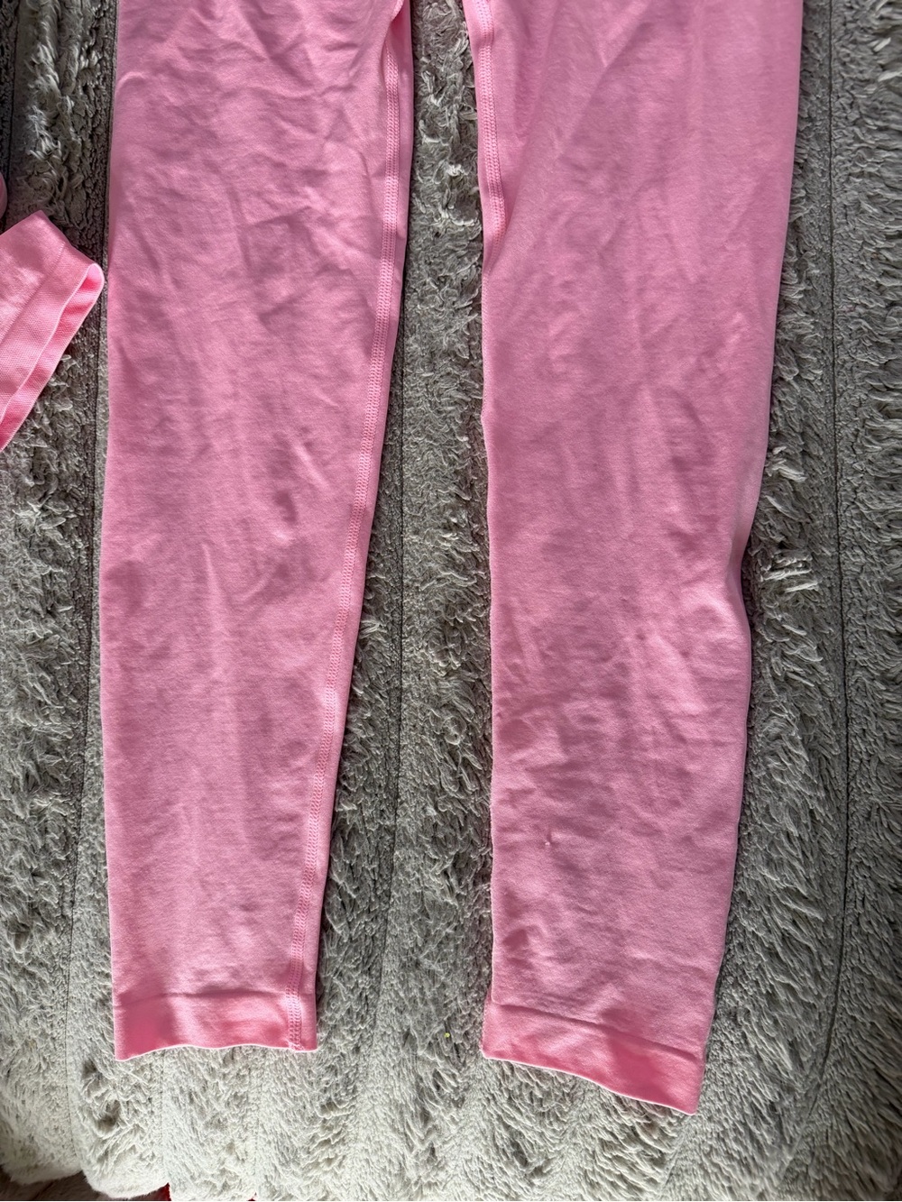 Pink Women's Ribbed Tank & Legging Set - Picture 6 of 8